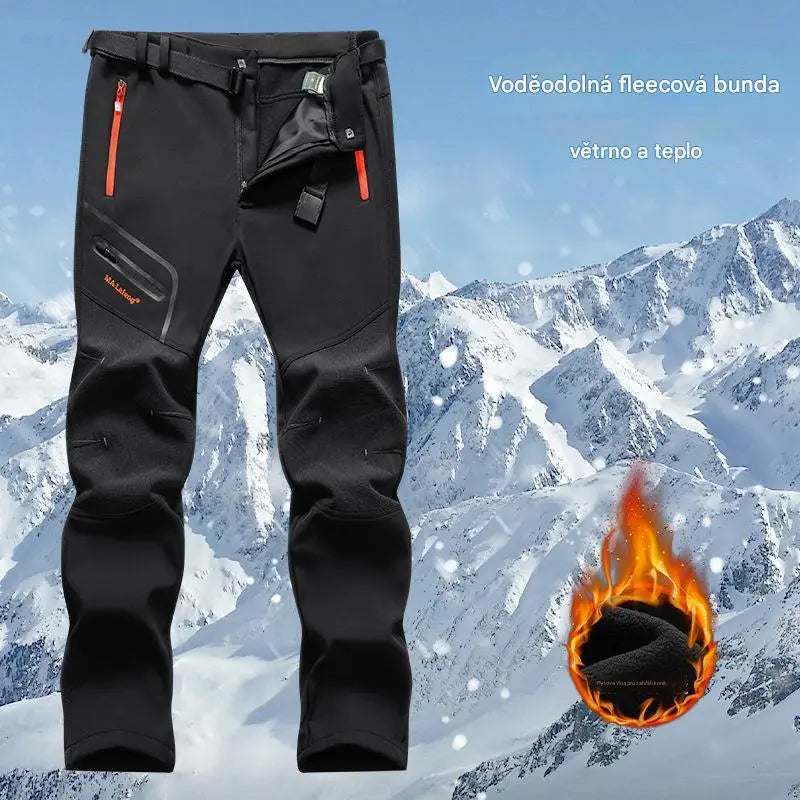 đââïžđăSâ5XLă2026 NovĂ© pĂĄnskĂ© outdoorovĂ© kalhoty na podzim a zimu - teplĂ©, fleecovĂ©, nepromokavĂ© a vÄtruodolnĂ©