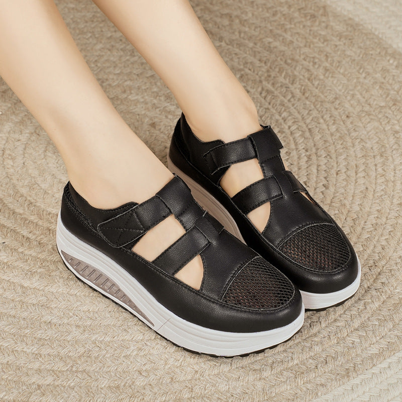 🔥【35-41】👣Nové letní sandály, silná podrážka, zapínání na suchý zip, prodyšný design. 4255493