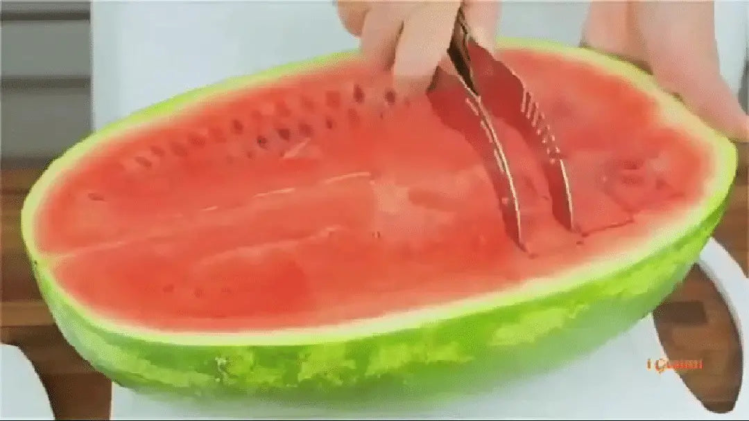 🔥🍉🍈🛒【2 balení】Nůž na meloun z nerezové oceli Příslušenství do kuchyně na ovocný salát