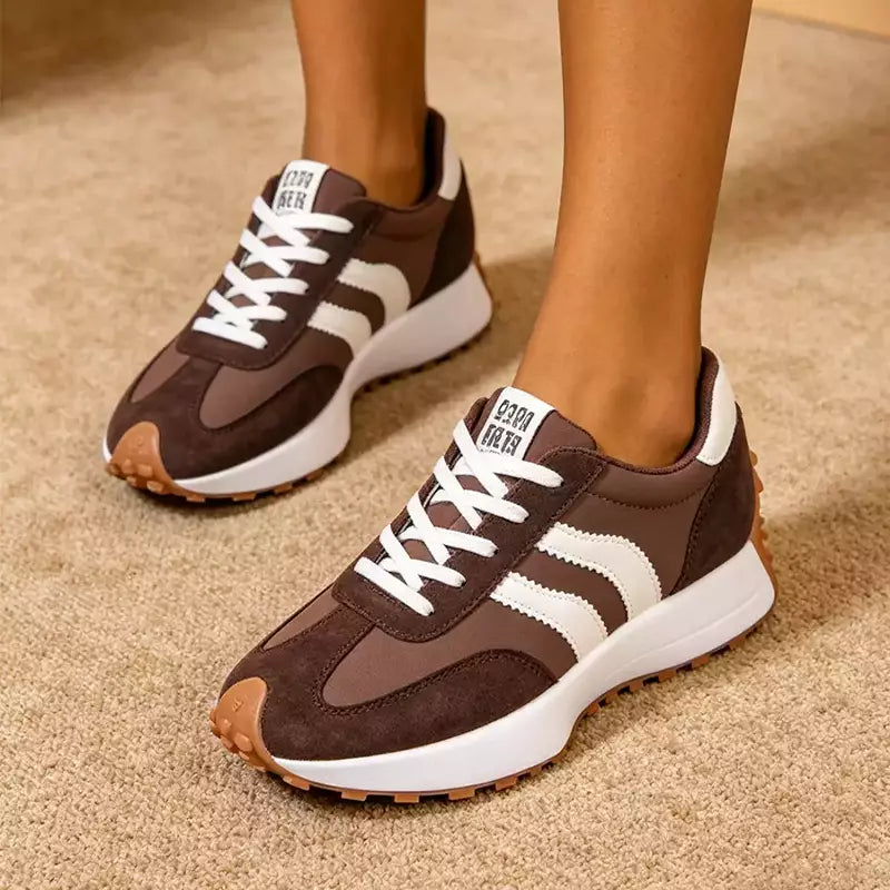 👟✨Ležérní tenisky na platformě – retro styl, snadná chůze a maximální pohodlí po celý den!