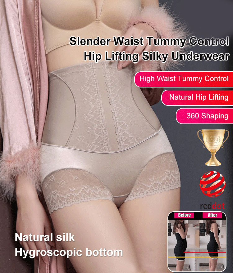 ✨【2 kosa brezplačna dostava】Ženske čipkaste hlačke z visokim pasom za oblikovanje telesa, dvigovanje bokov