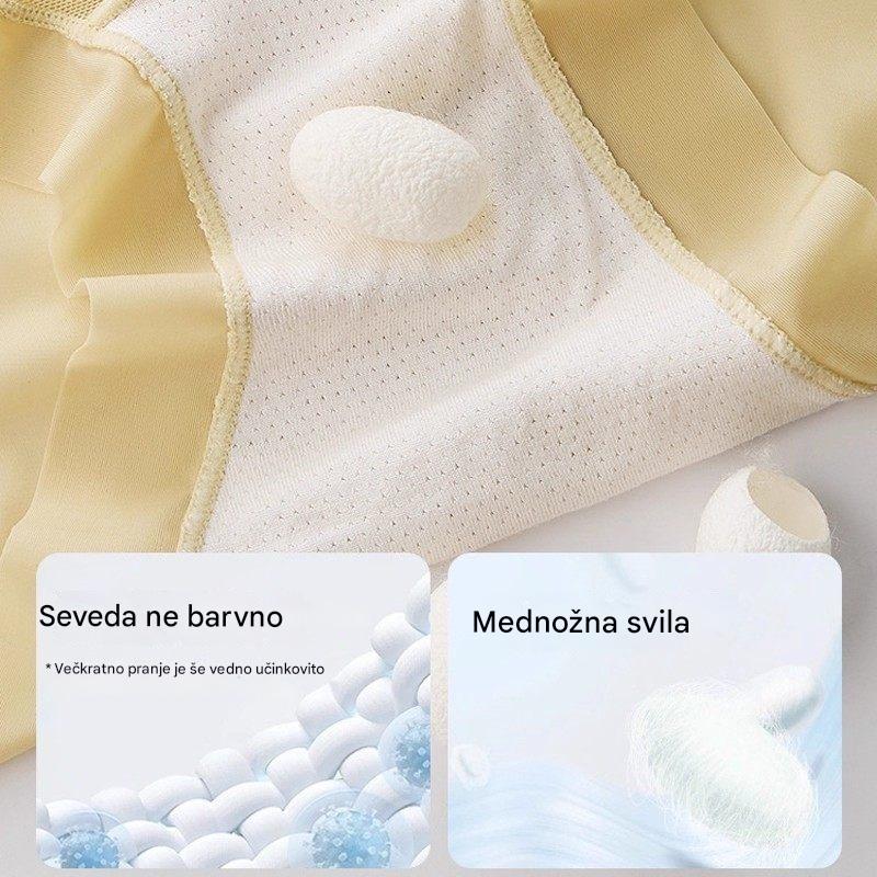 🔥🩲【Kupite 3, dobite 3 gratis】(6 kosov) Hlačke za trebušček z visokim pasom in antibakterijskimi lastnostmi