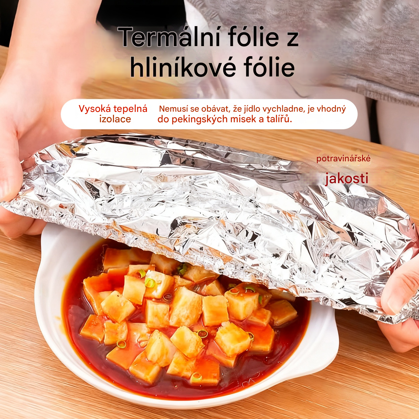 📢📢 SLEVA 50 %! ⏰【100 kusů】 Izolační kryt z hliníkové fólie