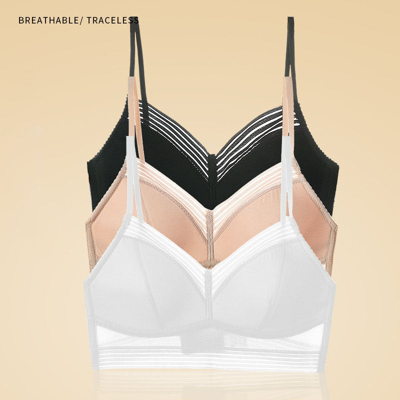 【S-3XL】Čipkast izjemno tanek nedrček z odprtim hrbtom v obliki črke U 3615754