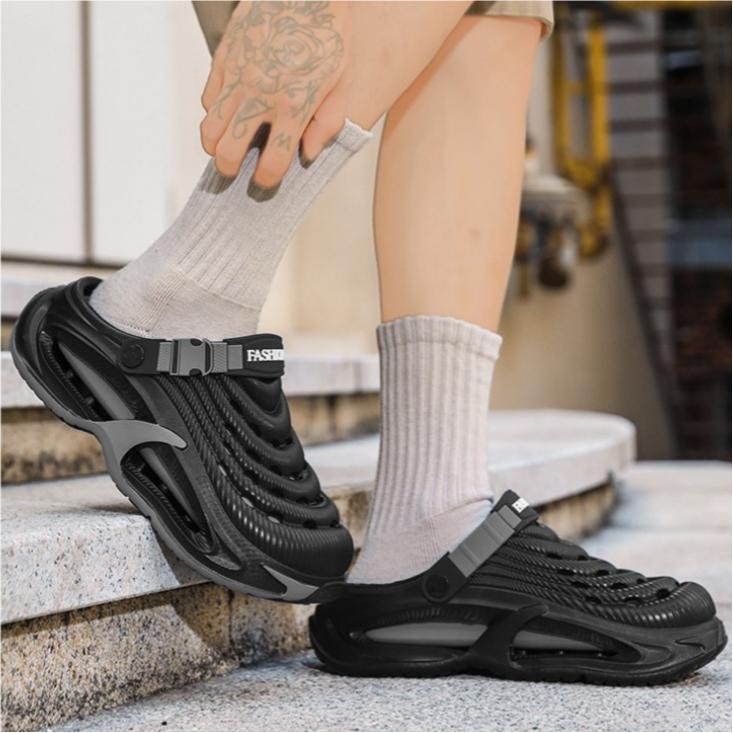 👟50% POPUST🌬️Moški večnamenski sandali 2 v 1: debel podplat iz EVA, nedrseči, izjemno lahki in zračni🏃♂️