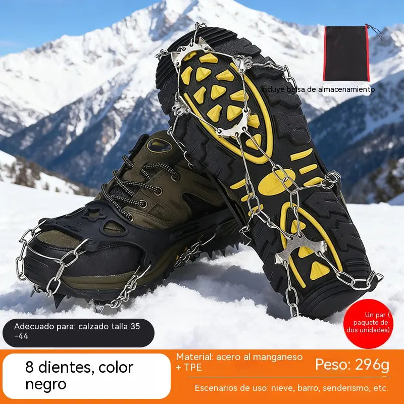 📢📢1 par por 30 € ⏰ Crampones antideslizantes para botas y zapatos de senderismo