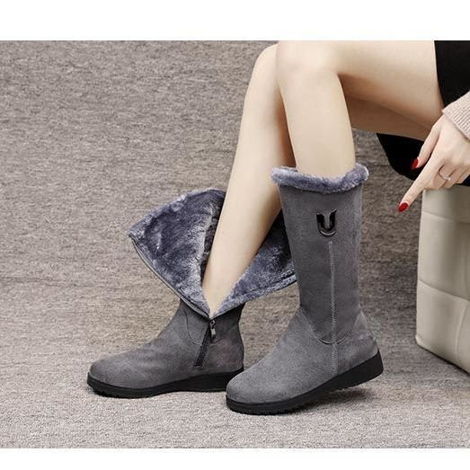 🔥💥【35–41】Modni zimski škornji s toplo podlogo – elegantni in topli