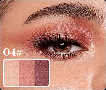 【2PCS】✨ Sombra de Ojos 3 en 1 en Barra – Brillo Instantáneo, Efecto Lifting y Larga Duración 💄-E
