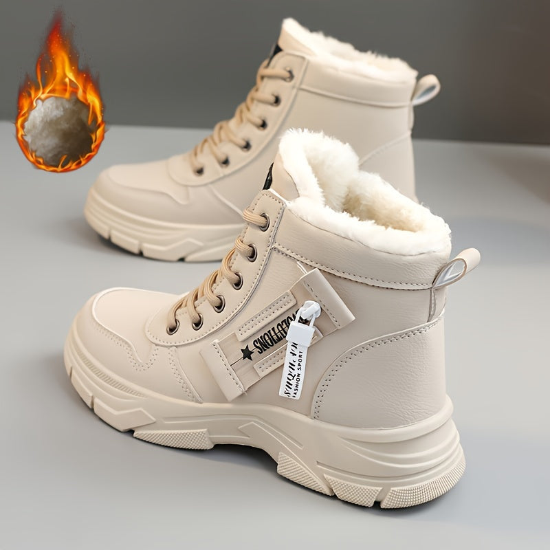 🔥【30 % CENEJE】🥰🥰【35-45】Zimski ženski škornji za v sneg na stransko zadrgo