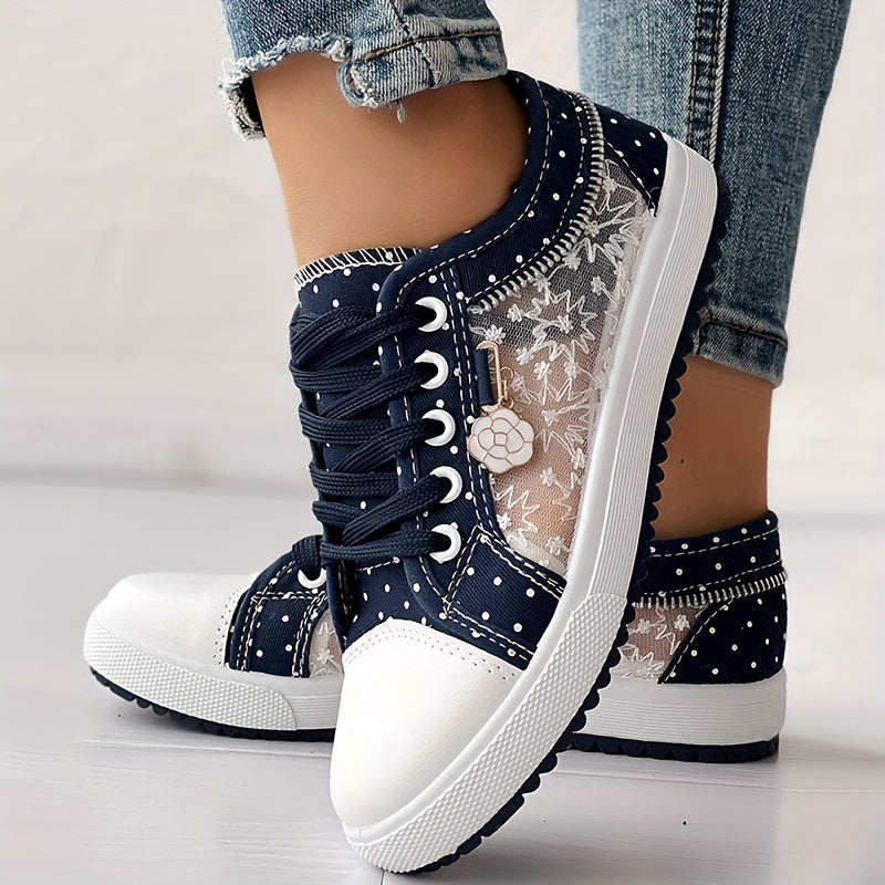 💕【35–42】Ženske elegantne platnene cipele s vezicama 3607704