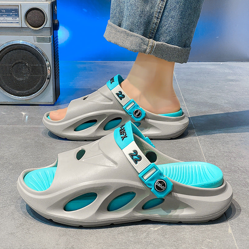 【40-45】Sandalias de hombre modernas, antideslizantes y de suela gruesa (modelo 2026)