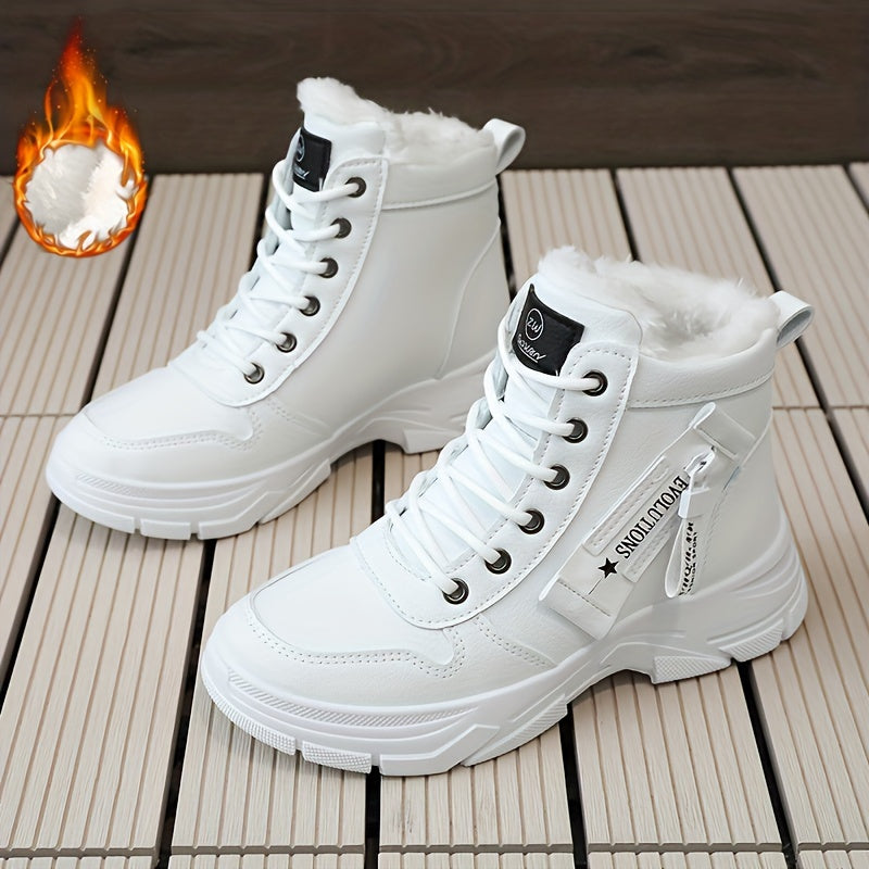 🔥【30 % CENEJE】🥰🥰【35-45】Zimski ženski škornji za v sneg na stransko zadrgo