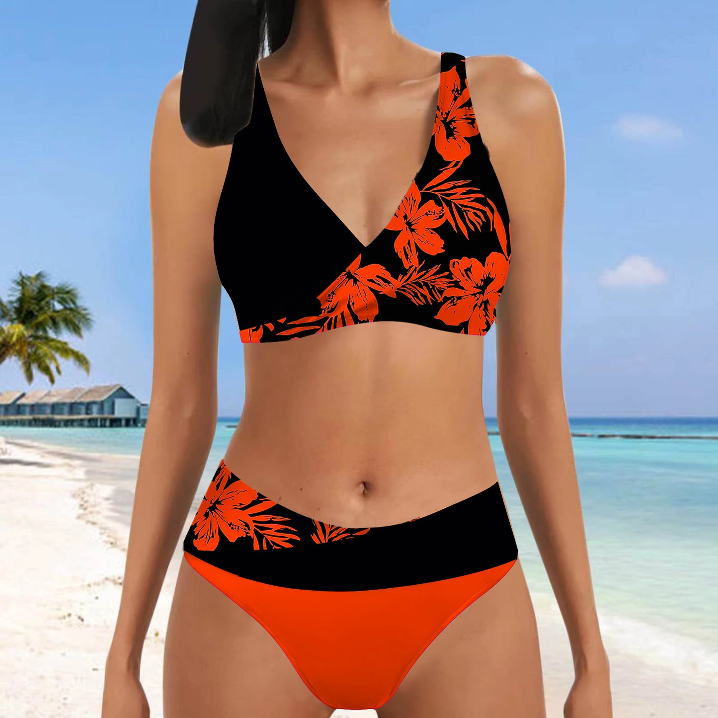 👙【S~5XL】Nove ženske dvodelne bikini kopalke