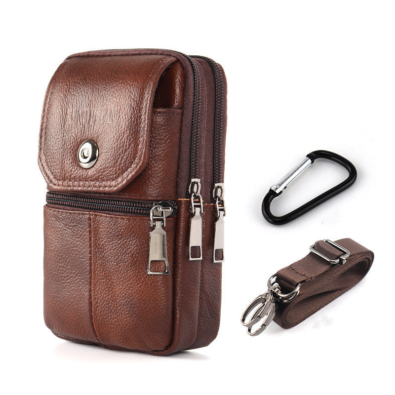 💼 Nova moška usnjena torba za telefon 3720206