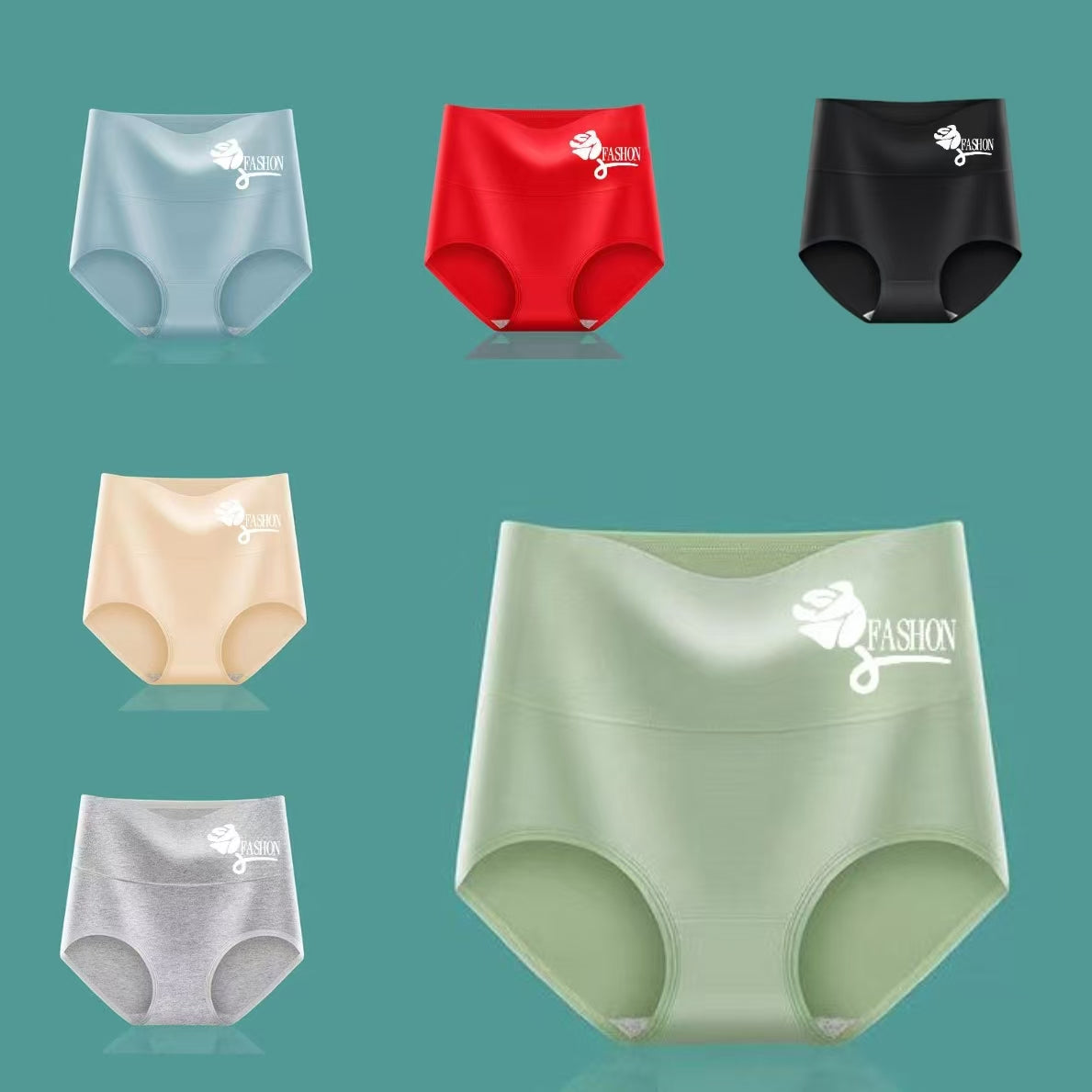 💖Poslední den sleva 50 % - Nadzvednutí hýždí s vysokým pasem z vysoce kvalitní bavlny✨️ (40-100 kg) 4129173