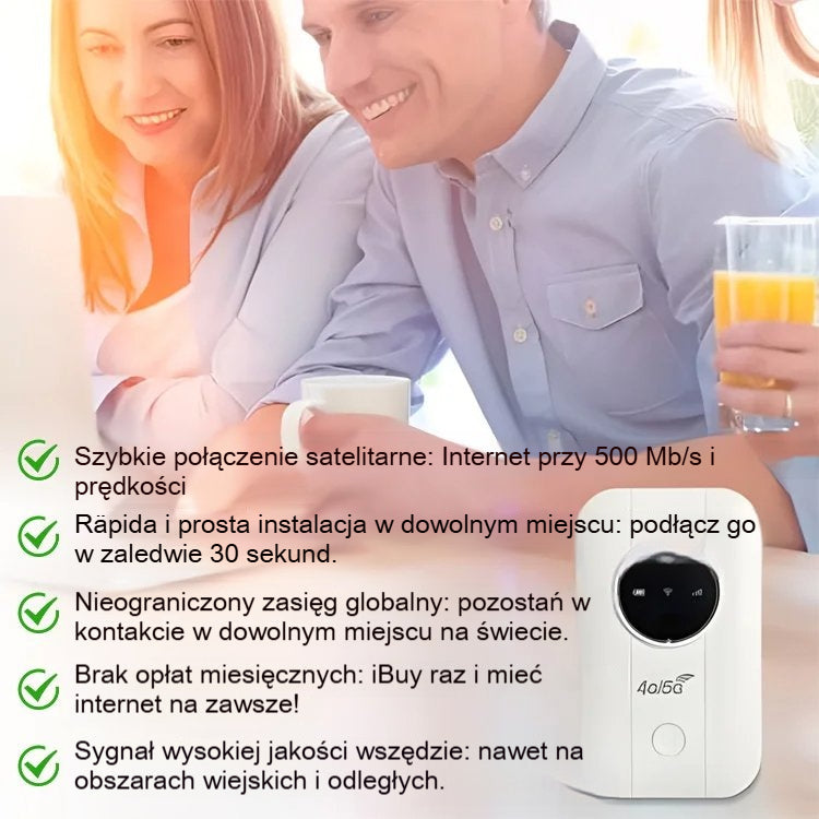🚀📶【Darmowy internet w kieszeni】Nowy router 5G 2026 🌍✨