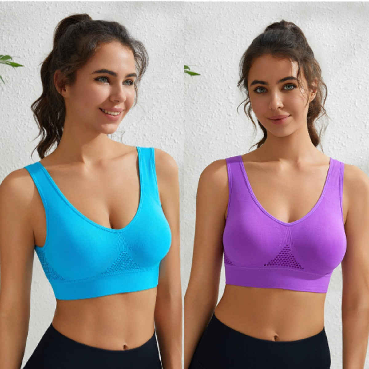 đĽđăKupte 1 a zĂskejte 1 zdarmaăđĽă45-123 kgăProdyĹĄnĂĄ bezeĹĄvĂĄ sportovnĂ podprsenka, push-up podprsenka s hlubokĂ˝m vĂ˝stĹihem do V