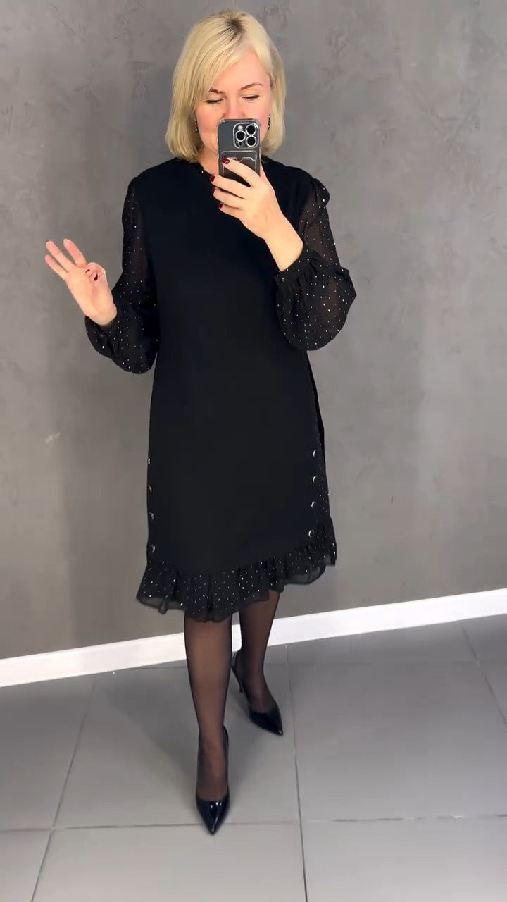 💖【Časovno omejena posebna ponudba 3 dni—49% POPUSTA】💖【S-5XL】🍁🍂Visokokakovostna in elegantna nova jesenska in zimska obleka