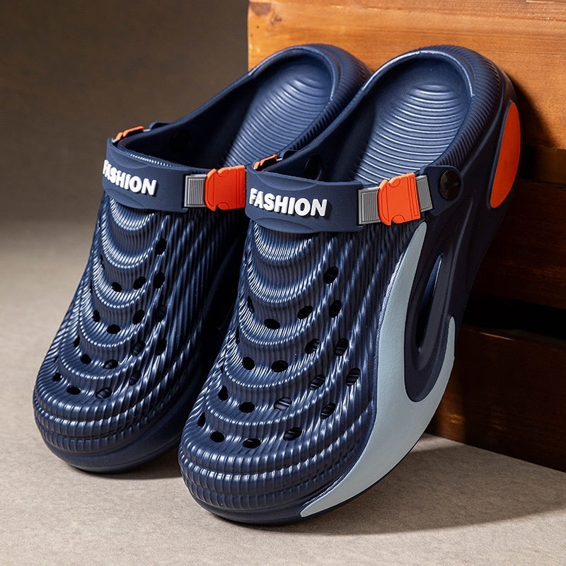 👟 Posebna ponudba s 50 % popustom 🌬️ Večnamenski moški sandali (odebeljen podplat iz EVA): Nedrseči, ultra lahki, zračni – popolna izbira za na plažo, šport in vsakodnevno nošenje 🏃♂️