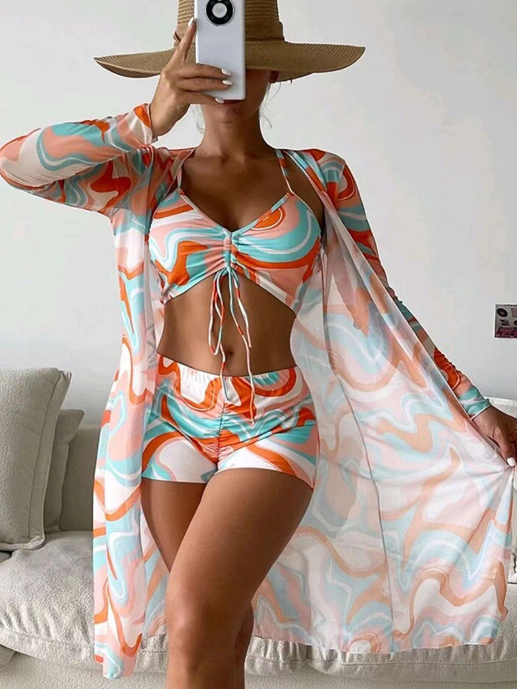 👙🔥Ženske modne tridelne kopalke