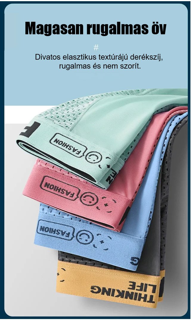 š„ćKupite 1, dobite 5 brezplaÄnoć 2024 Ice Silk Breathable Mesh poletne moÅ”ke boksarice