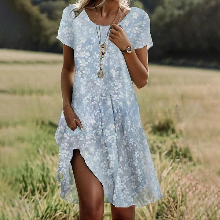 【S-3XL】👗Nova haljina s okruglim izrezom 3670996