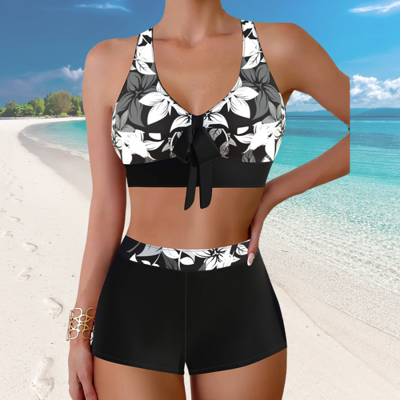 👙🌴【S-5XL】 Nove kopalke z deljenim potiskom 3710578