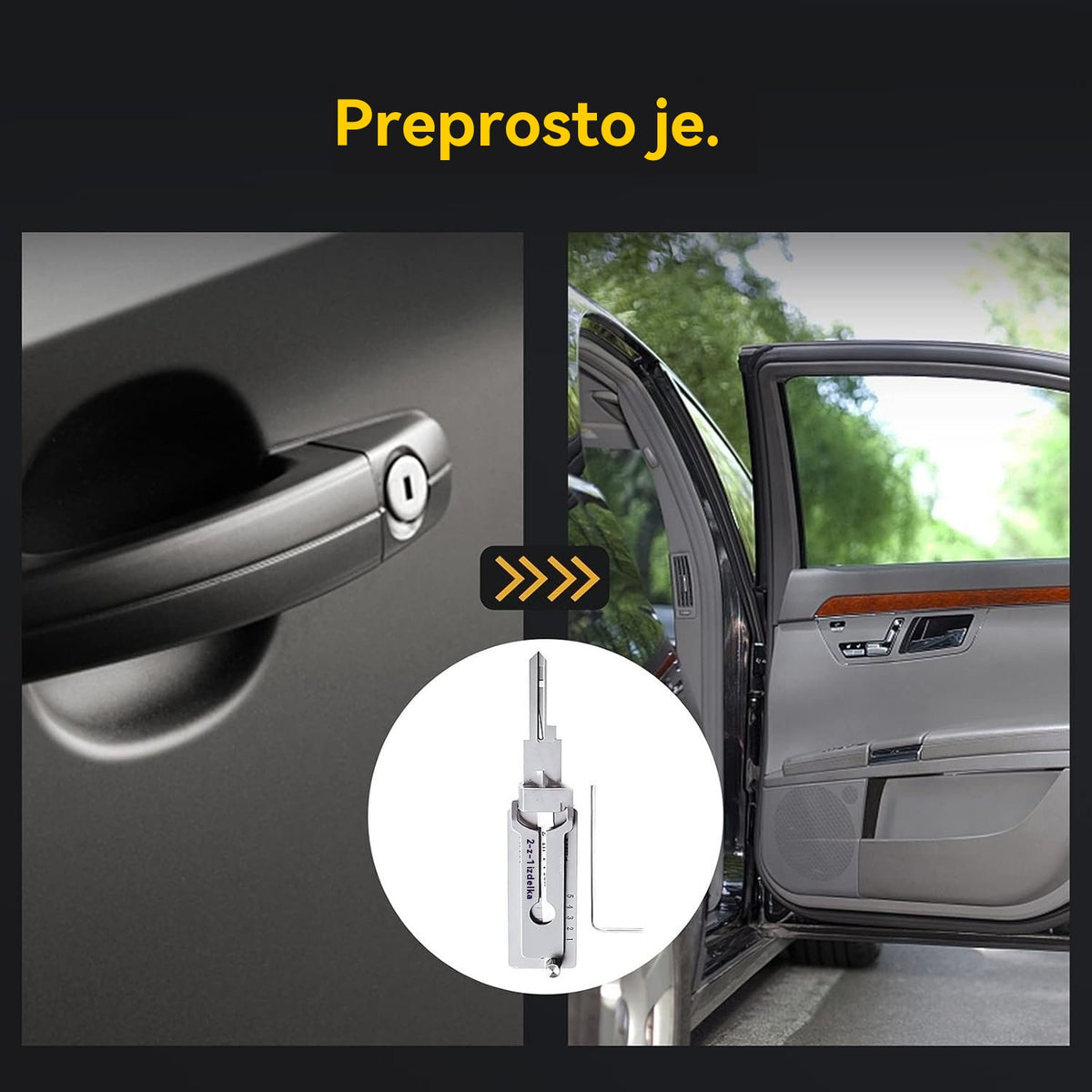 šPosebna ponudba tega tednaš - Dekoder kljuÄev iz nerjaveÄega jekla