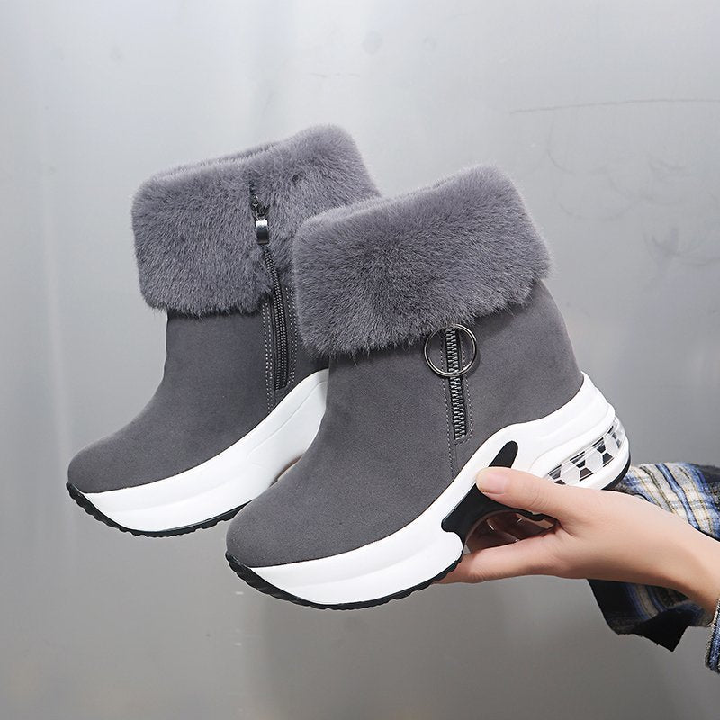 【35-43】💕Nové dámské zimní boty z měkké bavlny s tlustou podrážkou