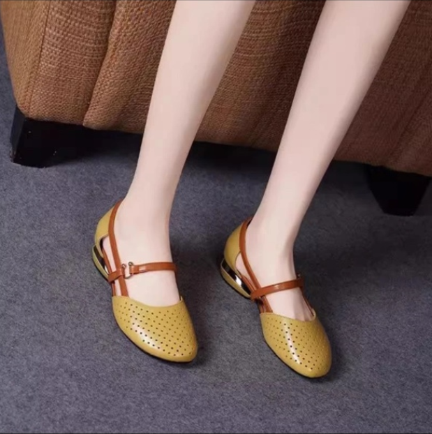 🔥🌴【Velikosti 35-41】Jarní módní a elegantní dámské sandály✅Materiál z přírodní kůže✅Měkká podrážka 4255207