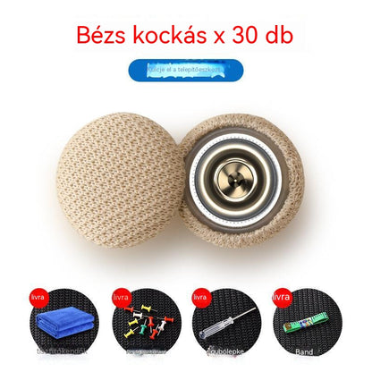 🚗【30 darab】 🚘Autótetős vászon zuhanásgátló rögzítő szögek és rögzítő csatok😁🔥(szerelőszerszámkészlet + csavarhúzó + törölköző mellékelve)