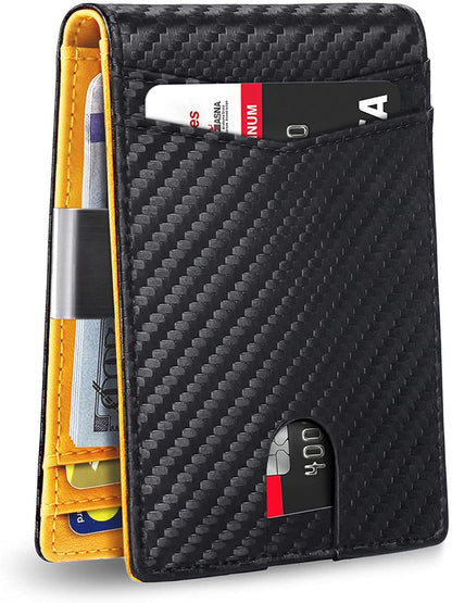 Imprescindible para hombres 👛 Cartera minimalista para hombre con función de protección RFID 👨4247217