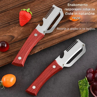 ✅ Kupite enega, dobite enega gratis (2 izdelka) 🧅🔪 3-v-1 večnamenski kuhinjski lupilnik: lupi, reže in odpira kozarce! 🔥