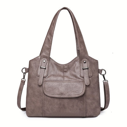 👜Nuevo bolso retro de hombro para mujer de cuero natural, disponible en seis colores💓 4217047