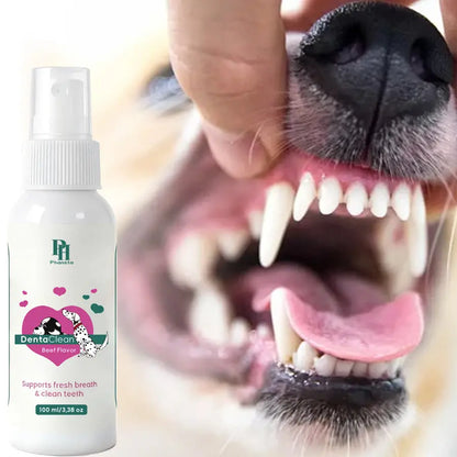 🐶🐱【Kupite 1, dobite 1 gratis】Sprej za čiščenje ustne votline in zob za hišne ljubljenčke-4338676