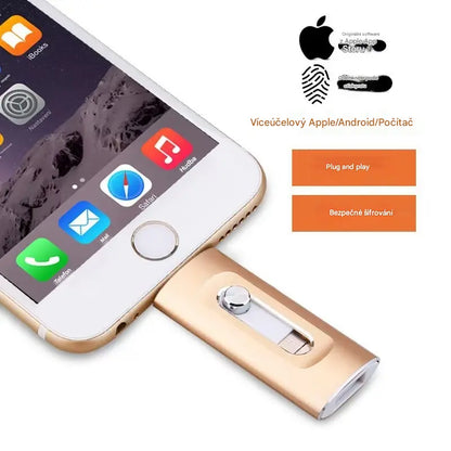 ⚡【✨Časově omezená sleva】Flash disk 4 v 1 pro iPhone/iPad/Android/PC-Z