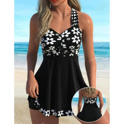 🏖️👙【S-6XL】Elegantne kopalke s potiskom za večje velikosti