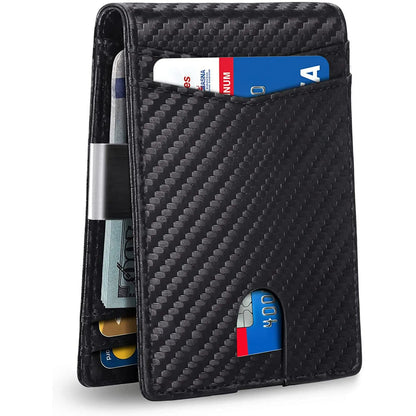 Imprescindible para hombres 👛 Cartera minimalista para hombre con función de protección RFID 👨4247217