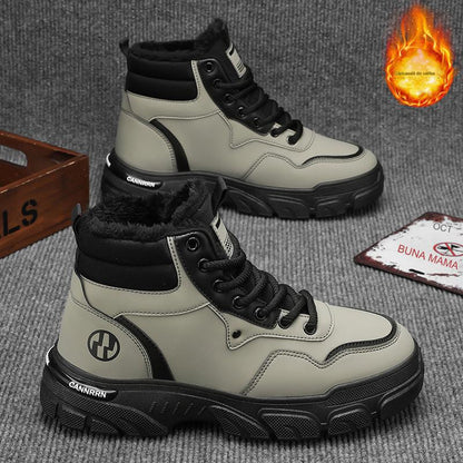 🔥🔥【39-44】Novi model 2025 jesen/zima, muške čizme s debelim potplatom, protuklizne i tople, višenamjenske