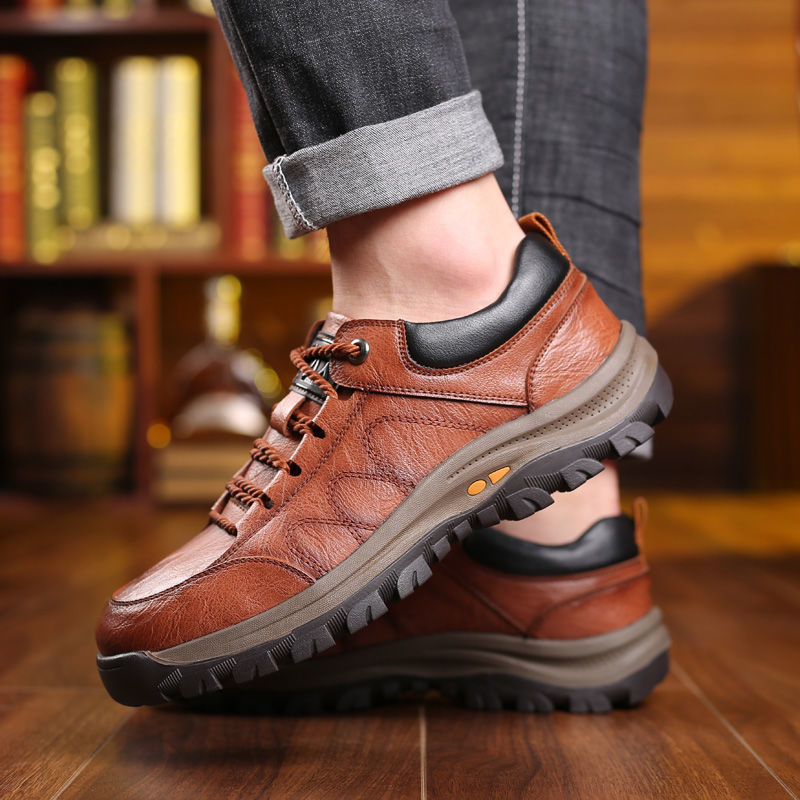 🔥👞Novi elegantni moški čevlji iz pravega usnja, izjemno udobni