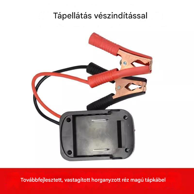 🚗🧰Többfunkciós autóakkumulátor indítási átalakító【(kettős USB interfész)】