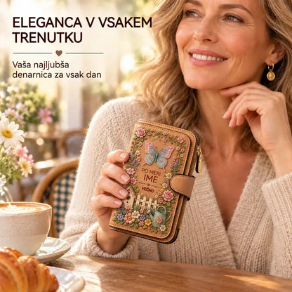 💰💰Personalizirana denarnica z reliefnim vzorcem vrta