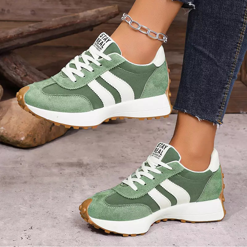 👟✨Ležérní tenisky na platformě – retro styl, snadná chůze a maximální pohodlí po celý den!