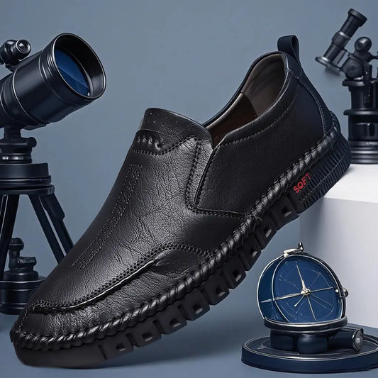 【Najwyższej jakości naturalna skóra bydlęca】Modne męskie buty casualowe