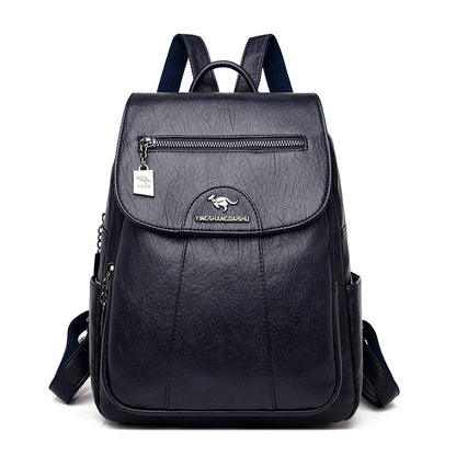 👜🎒【Časově omezené snížení ceny】Dámský retro měkký kožený cestovní batoh