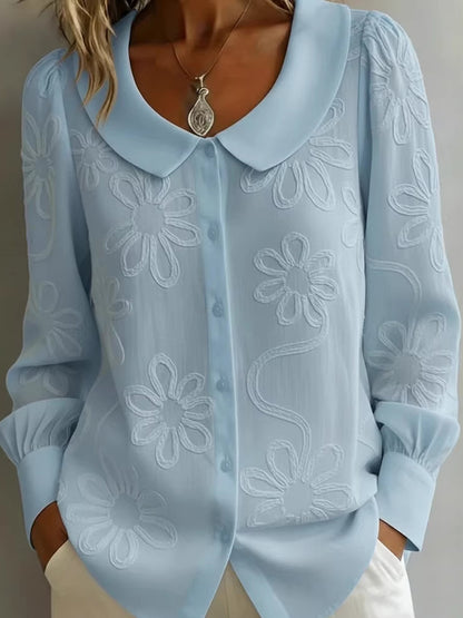 👚Francoska retro vezena srajca iz leta 2026