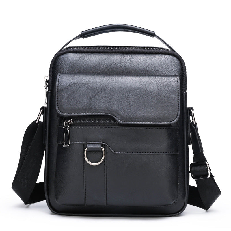 🔥Nueva promoción 50% de descuento 👜 Bolsa moderna y casual de cuero para hombre, gran capacidad