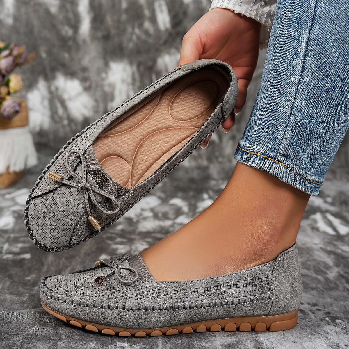 🚶‍♀️⭐Damskie buty ortopedyczne z prawdziwej skóry, lekkie, antypoślizgowe, oddychające i wygodne.