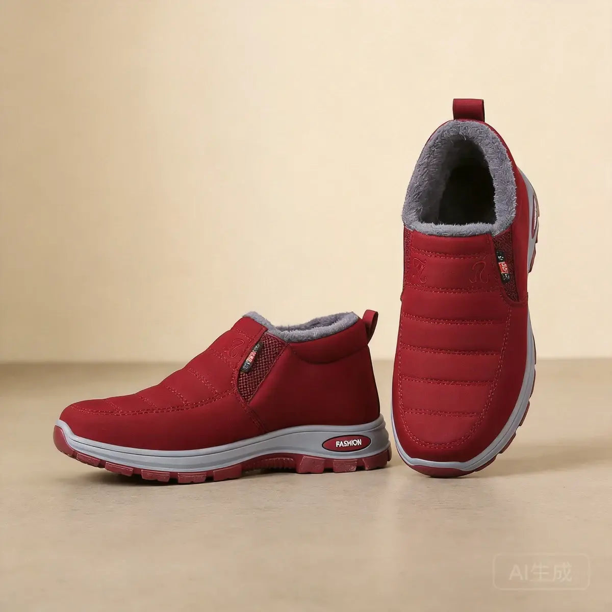 🔥【35–48】Botas de invierno unisex con forro de piel: cálidas, cómodas y antideslizantes, ideales para los días fríos.