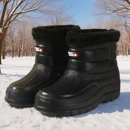 ♥️♥️【Velikosti 40-45】Pánské teplé a nepromokavé outdoorové boty s fleecovou podšívkou; odolné a vhodné do deštivého a sněhového počasí, k dispozici jsou kotníkové a vysoké kozačky.